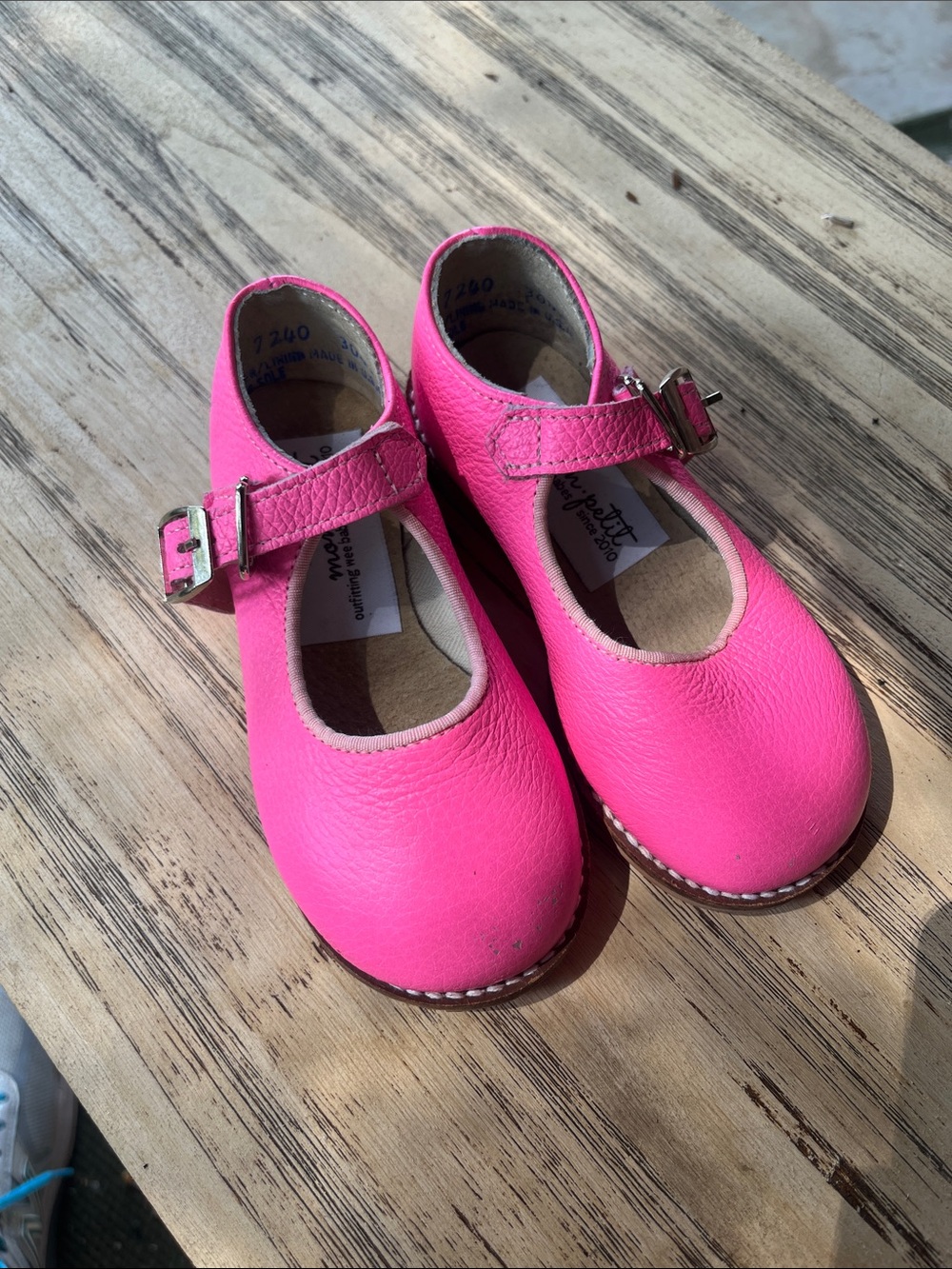 Mon Petit Mary Jane Dress Shoes with Buckle